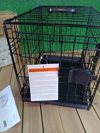 Jaula Metálica Plegable Amazon Basics