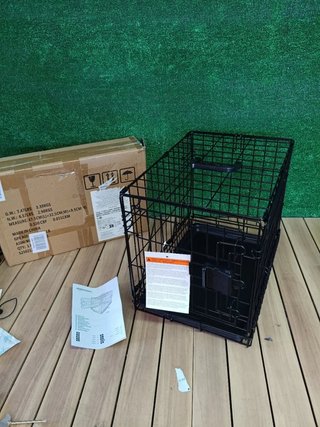 Jaula Metálica Plegable Amazon Basics