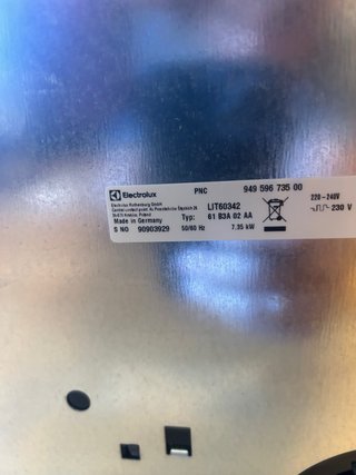 Placa Inducción Electrolux LIT60342