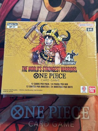 One Piece Card Game OP-17 Caja Sellada