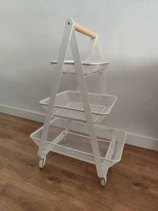 Carrito IKEA RISATORP Blanco