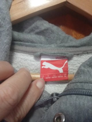 Chaqueta Puma Gris