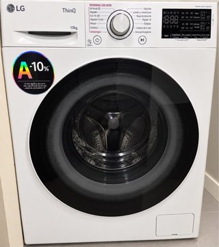 Lavadora LG 10kg AI Direct Drive 1400 rpm