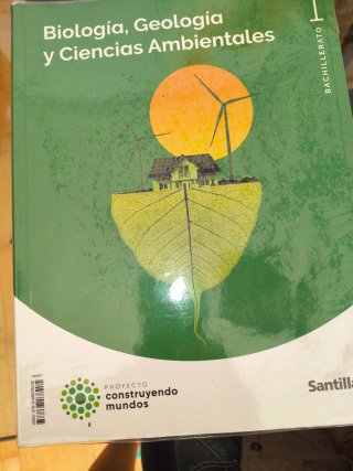 Biología, Geología y Ciencias Ambientales 1 Bac...
