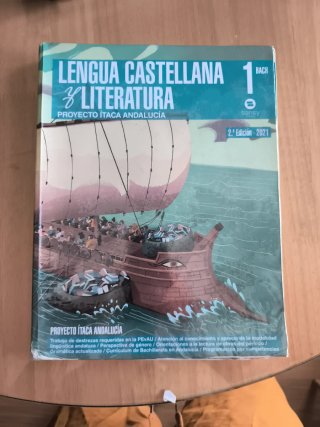 Lengua castellana y literatura, 1 BACH.
