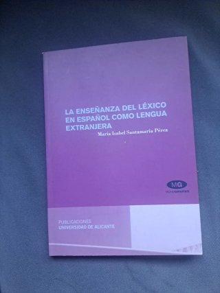 La enseñanza del léxico en español