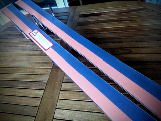 Snowblades 120 cm. Sci corti. Big Foot.