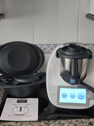 Thermomix TM6 año 2020, cuchilla a estrenar.