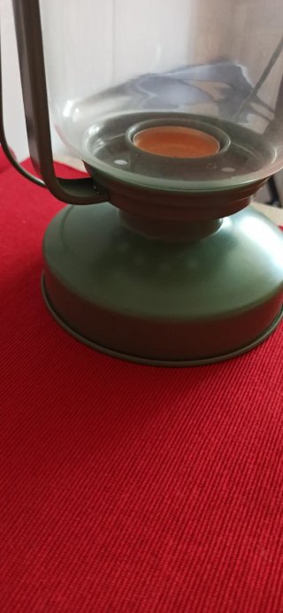 Farolillo Quema Velas Verde Oliva