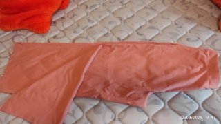 Pantalón fresquito tela rosa palo
