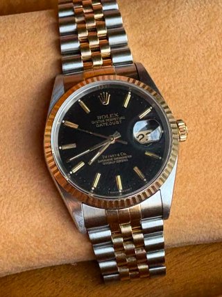 Rolex Datejust 16233 muy raro con esfera tropical