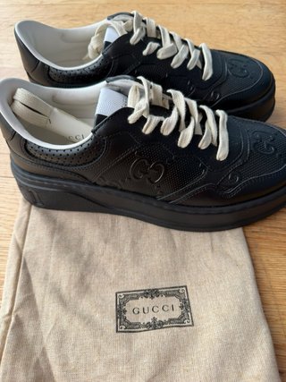 Zapatillas Gucci Negras Talla 38,5