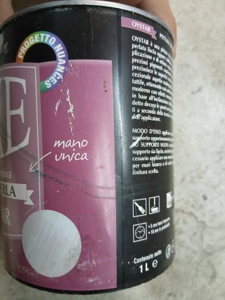 Pittura Decorativa TIXE Oystar Madreperla 1L