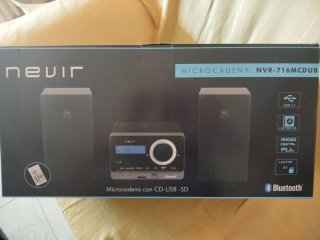 equipo de música Nevir NVR-716MCDUB Bluetooth