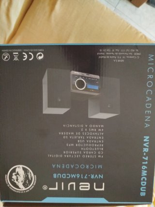 equipo de música Nevir NVR-716MCDUB Bluetooth