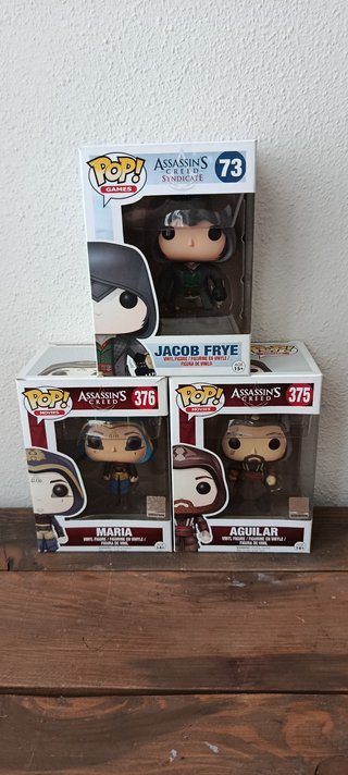 Lote 3 Funko Pop Assassin’s Creed originales