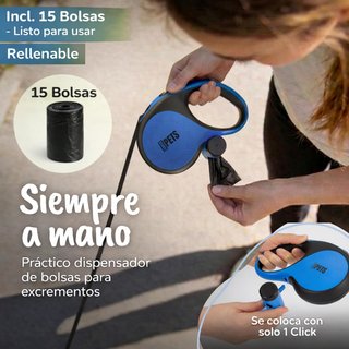 Correa Extensible para Perro 5m