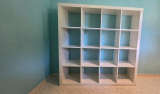 Estantería Kallax Ikea Blanca 16 cubos