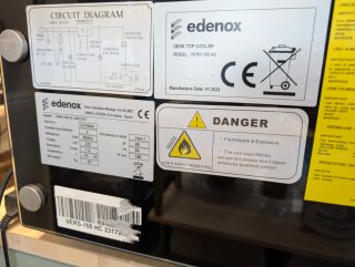 Vitrina Edenox VERS-100HC