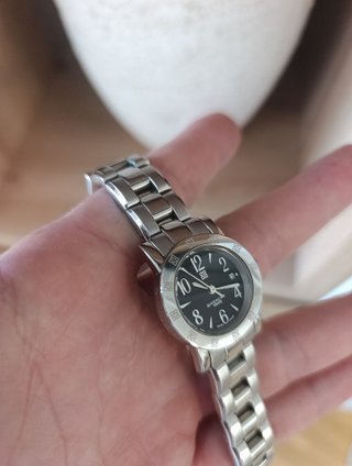Reloj Givenchy Plateado y Negro