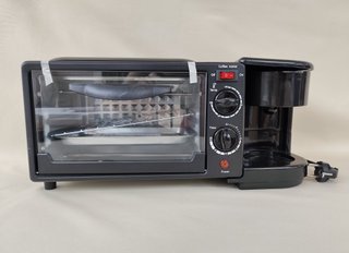 Macchina per la colazione 3 in 1 con forno e caffettiera