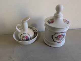 Conjunto Porcelanas Guillén Vintage Caballos