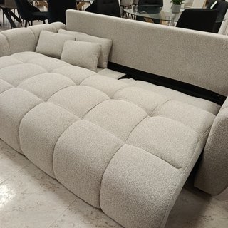 Sofá Belux XF Crema 231cm con Arcón