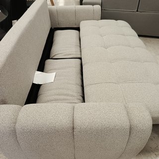 Sofá Belux XF Crema 231cm con Arcón