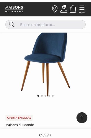 Conjunto mesa comedor y 4 sillas
