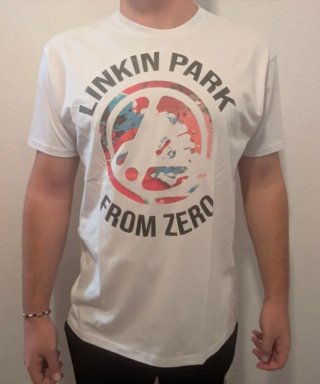 CAMISETA BLANCA - LINKIN PARK / FROM ZERO - XL -