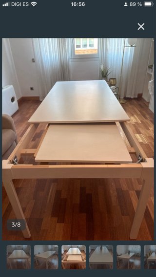 Mesa extensible IKEA EKELADEN