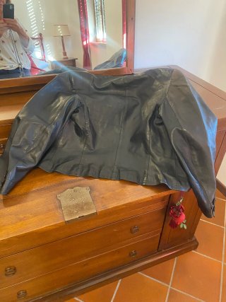 Giacca in pelle Gucci vintage donna