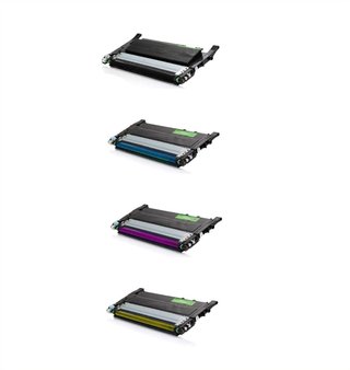 Confezione da 4 Cartucce Toner Samsung CLP360