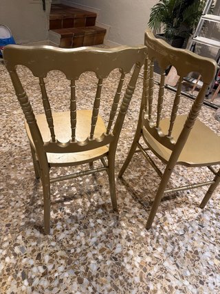 Silla Vintage Dorada