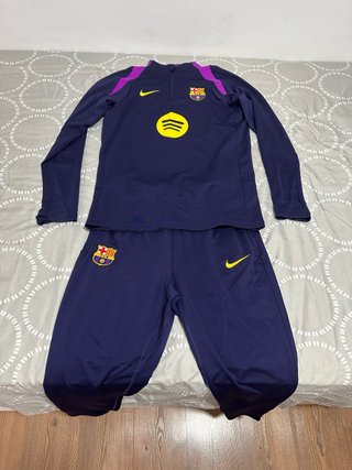 Chandal FC Barcelona 25/26 Nike Azul/Morado