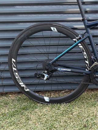 Ruedas de carbono para zapata NESTA