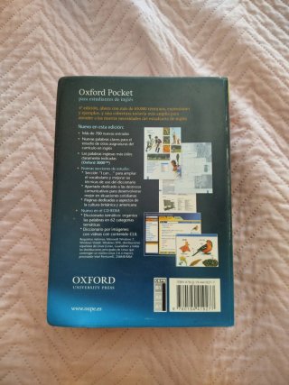 Diccionario Oxford Inglés a Español
