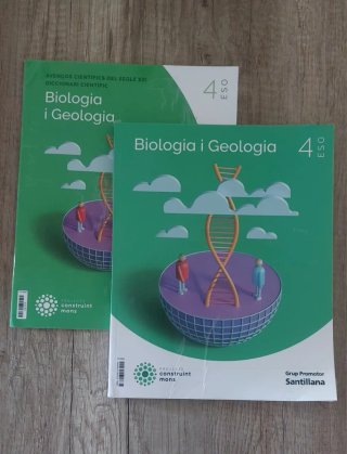 Libros Biologia i Geologia 4t ESO. Construint mons
