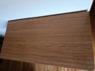 Mesa cocina plegable con cajon