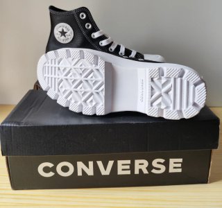 Converse Plataforma Talla 36 Negro/Blanco
