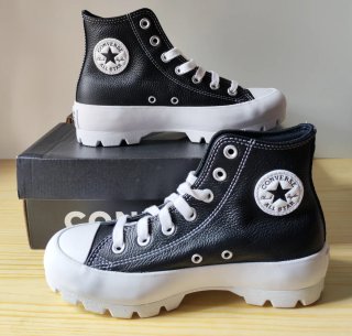Converse Plataforma Talla 36 Negro/Blanco
