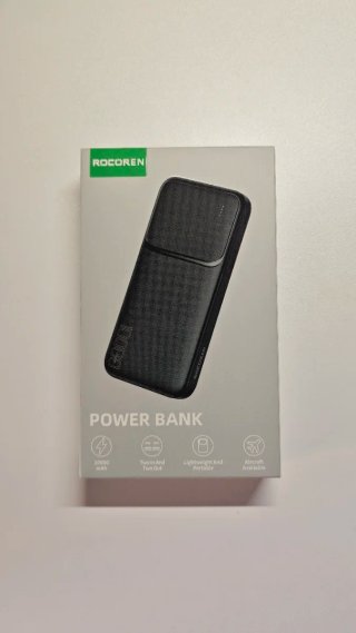 ROCOREN Power Bank 10000mAh Negra