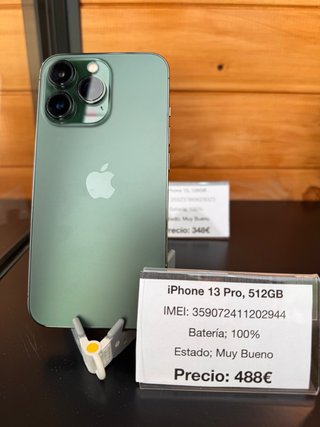 iPhone 13 Pro 512GB Verde