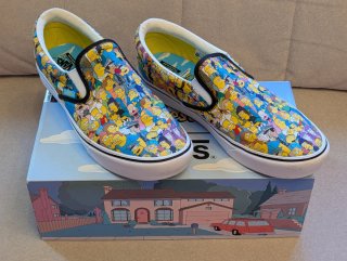 Zapatillas Vans Comfycush Slip-on Simpsons