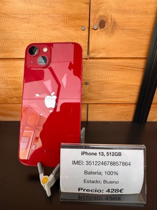 iPhone 13 512GB Rosso