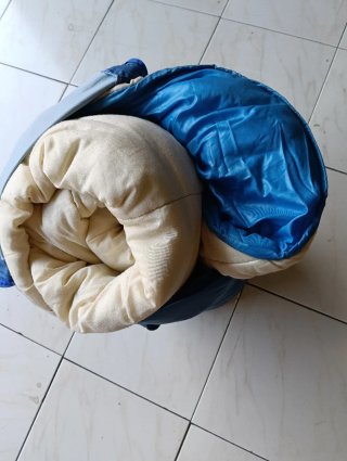 Saco de dormir azul