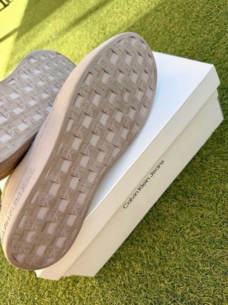 Zapatillas Calvin Klein Beige Hombre