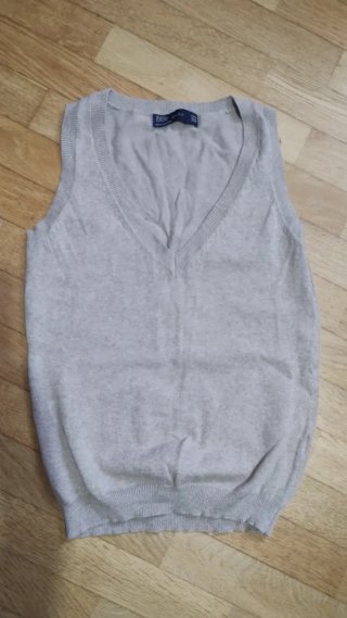 Gilet Zara beige taglia M