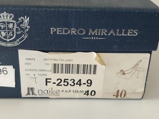 Zapatos de fiesta Pedro Miralles