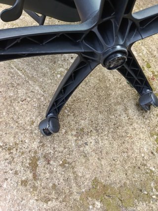 Silla de escritorio negra
